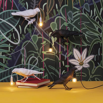 Raven Resin Table Lamp Table lamp