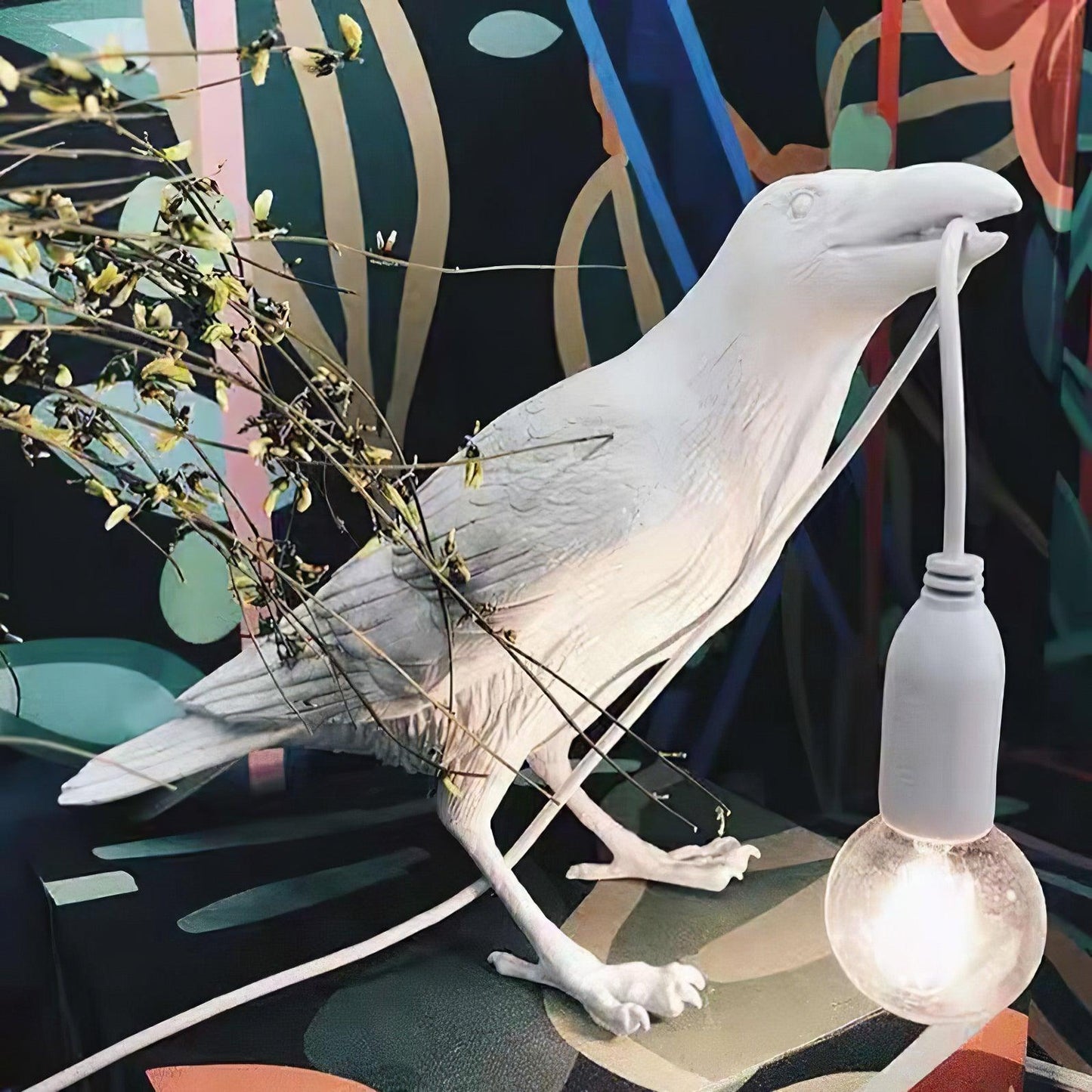 Raven Resin Table Lamp Table lamp