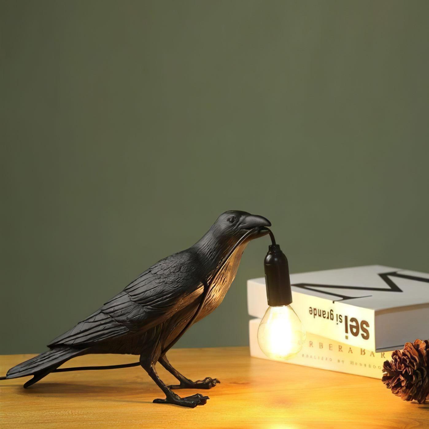 Raven Resin Table Lamp Table lamp