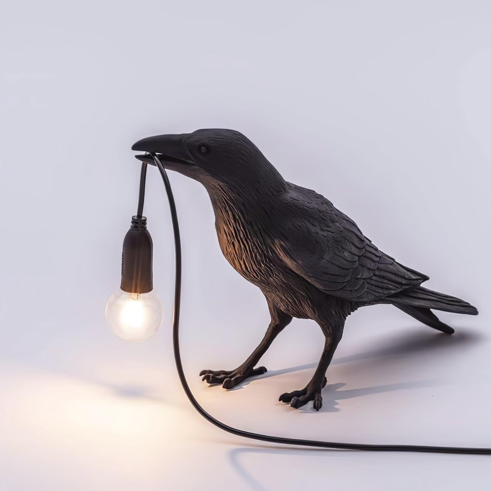 Raven Resin Table Lamp Table lamp