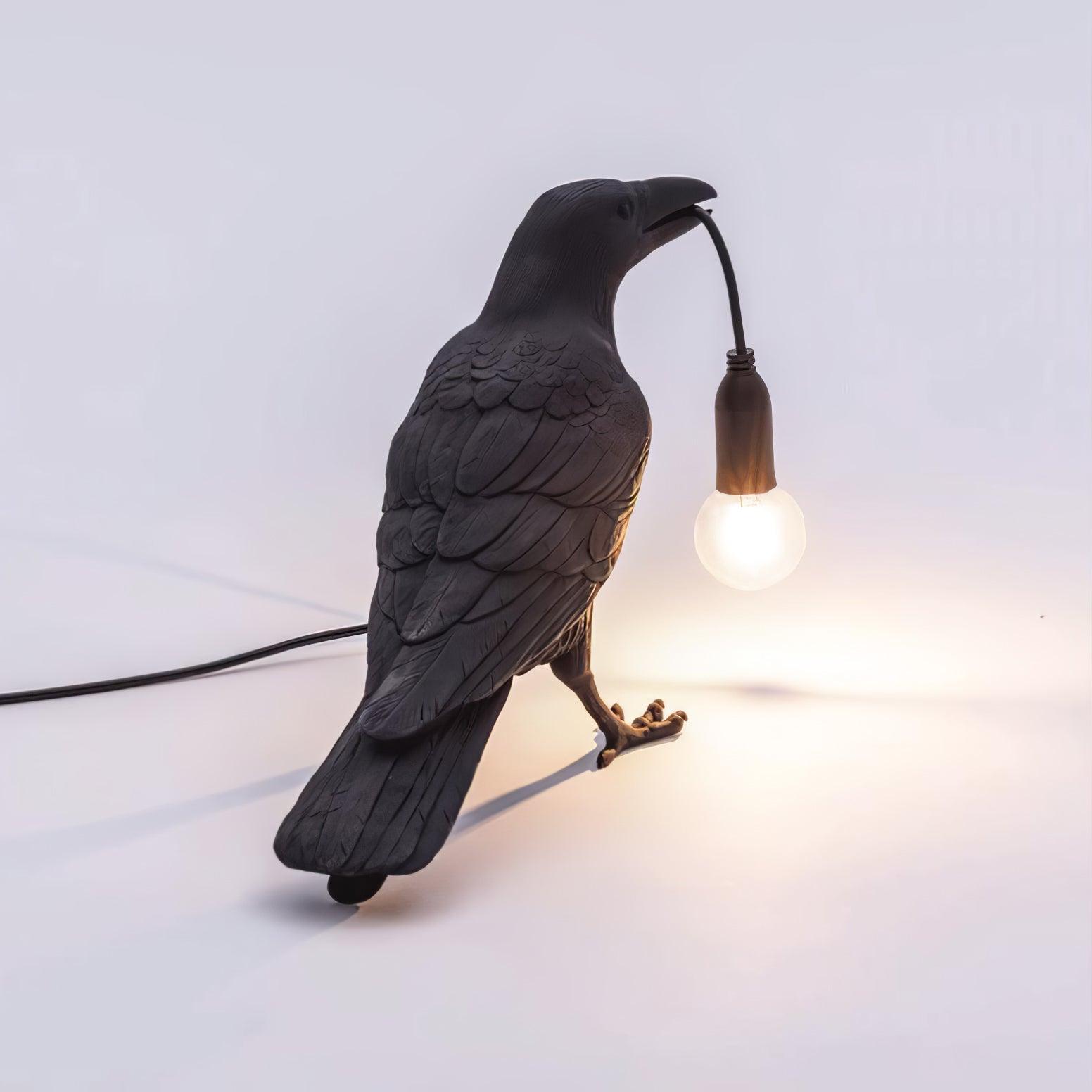 Raven Resin Table Lamp Table lamp