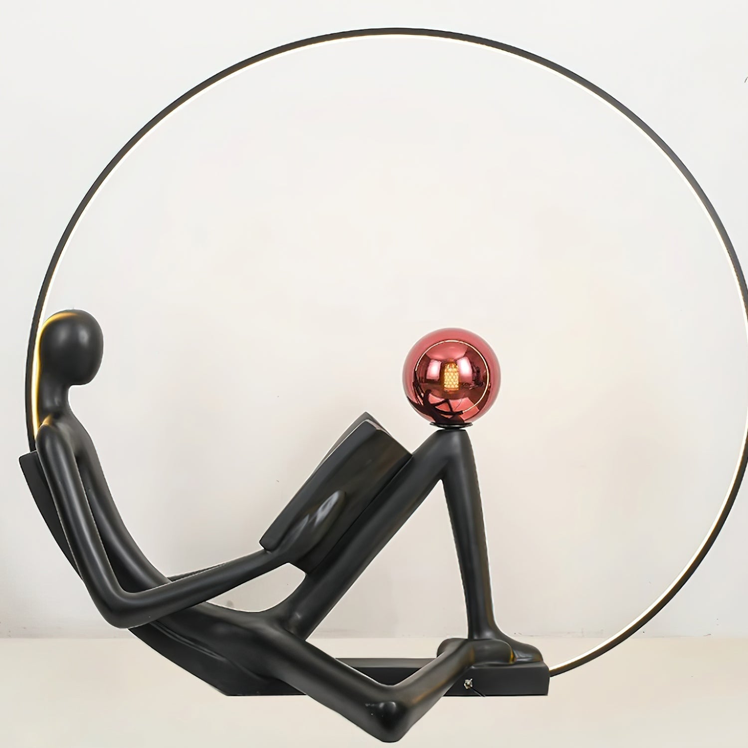 Reader Sculpture Floor Lamp Floor lamp