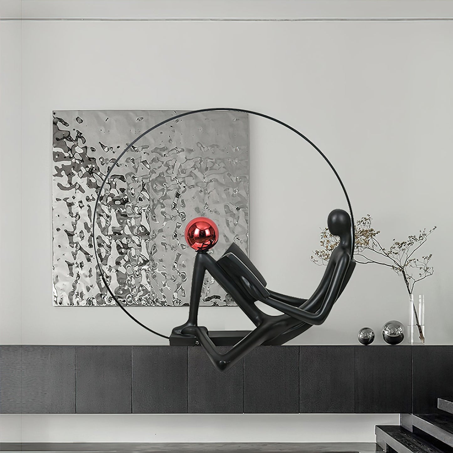 Reader Sculpture Floor Lamp Floor lamp