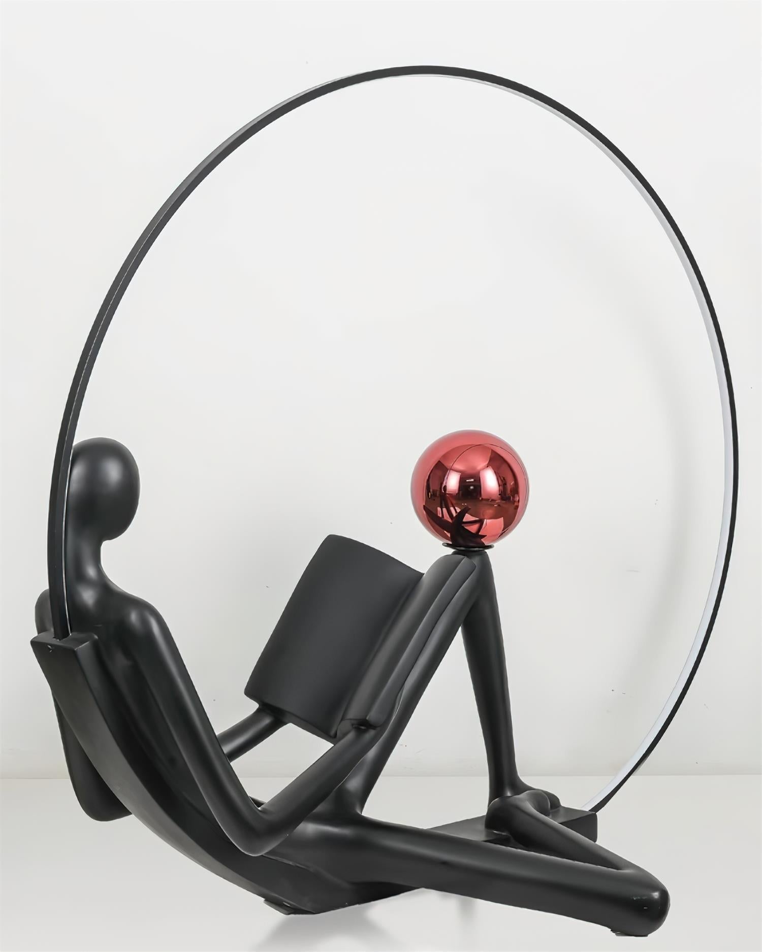 Reader Sculpture Floor Lamp Floor lamp