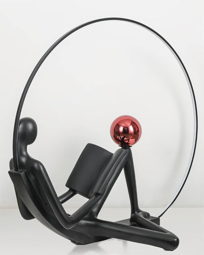 Reader Sculpture Floor Lamp Floor lamp