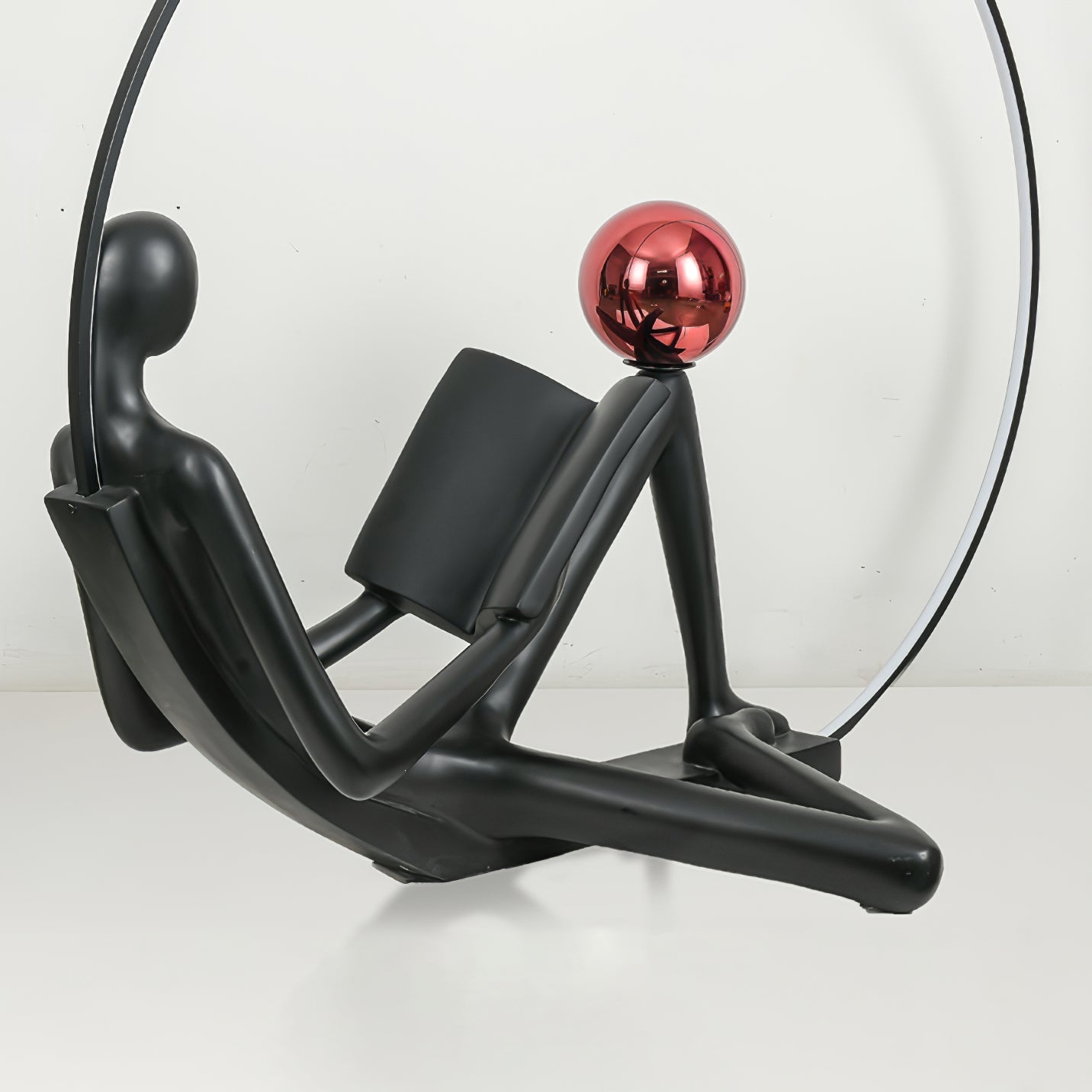 Reader Sculpture Floor Lamp Floor lamp