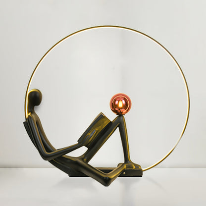 Reader Sculpture Floor Lamp Floor lamp