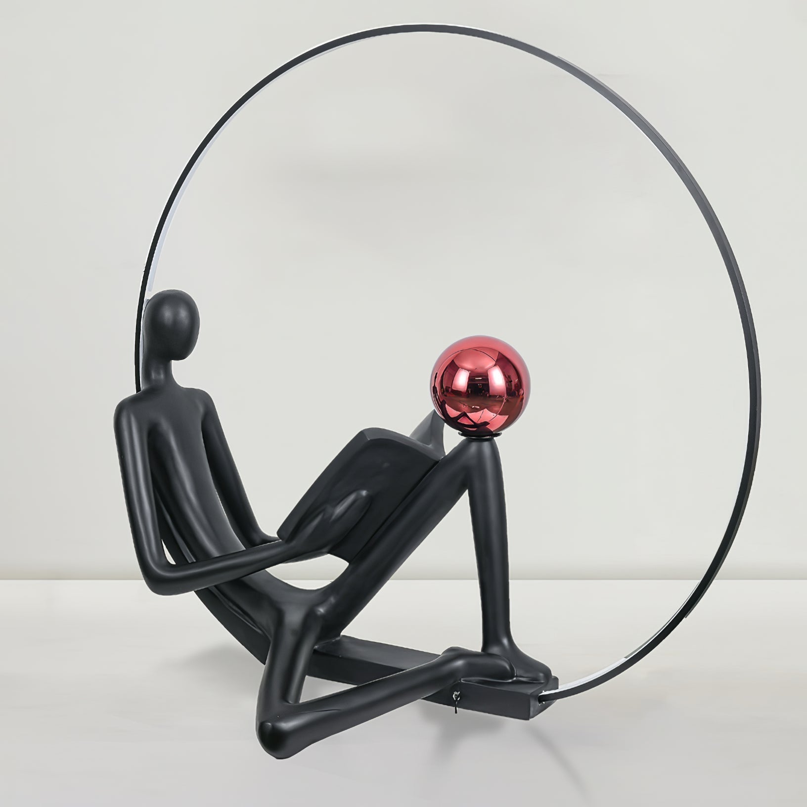 Reader Sculpture Floor Lamp Floor lamp