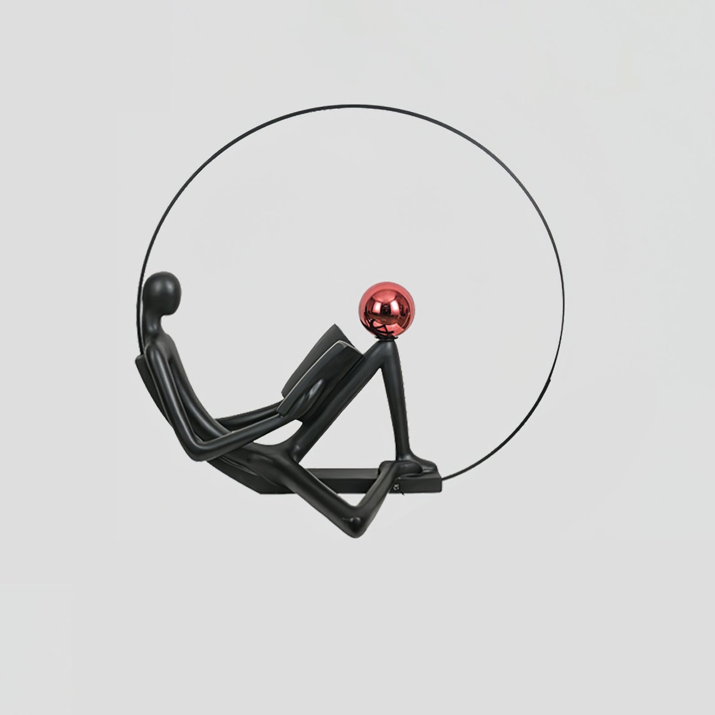 Reader Sculpture Floor Lamp Floor lamp
