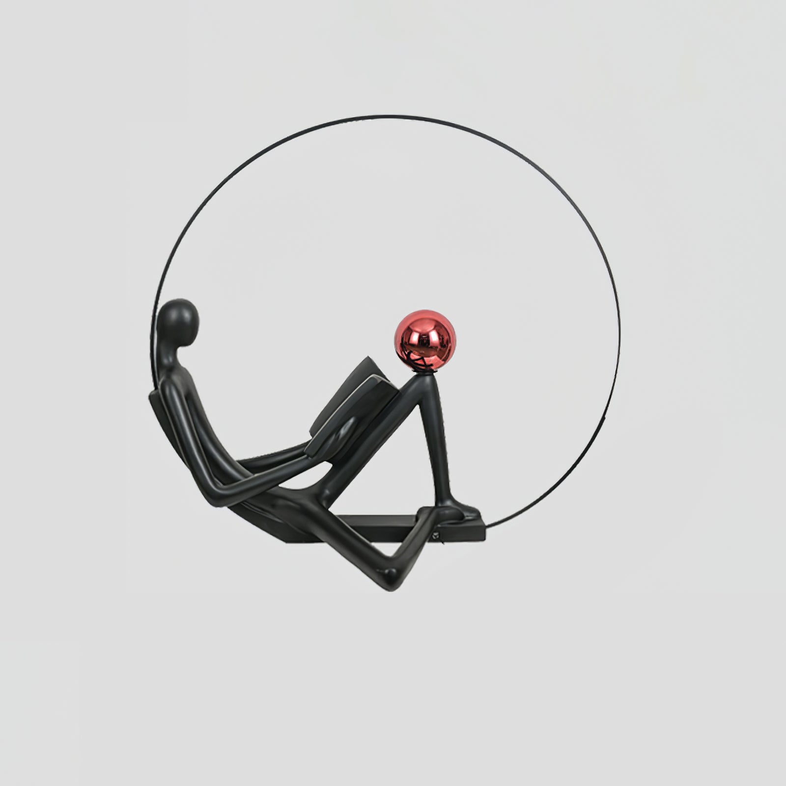Reader Sculpture Floor Lamp Floor lamp
