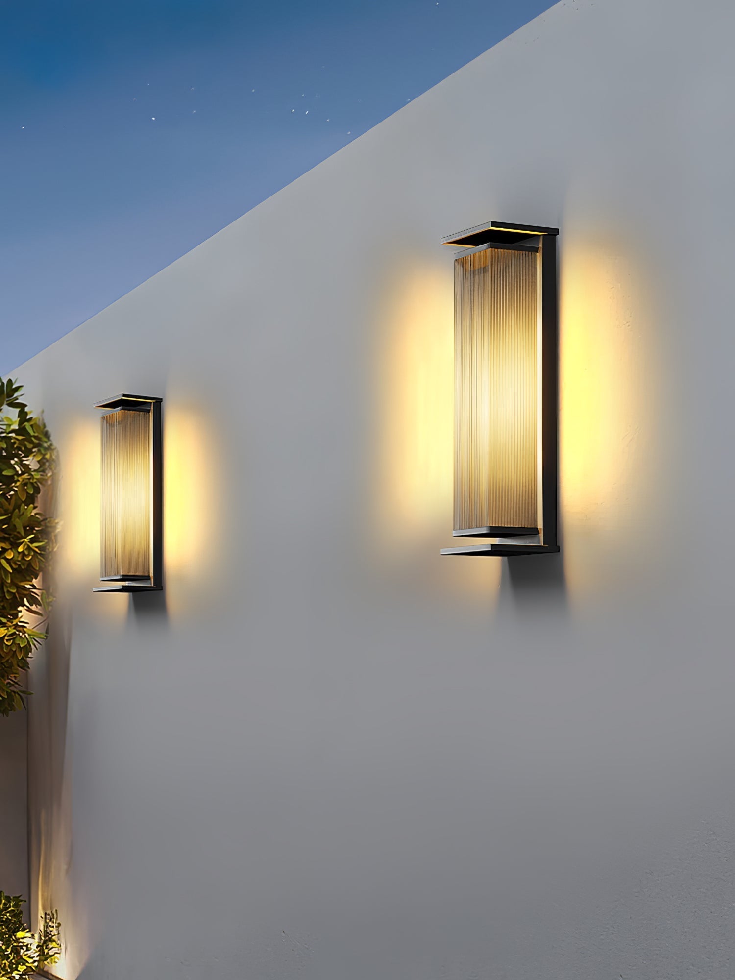 Rectangular Box Outdoor Wall Lamp Outdoor Lighting
