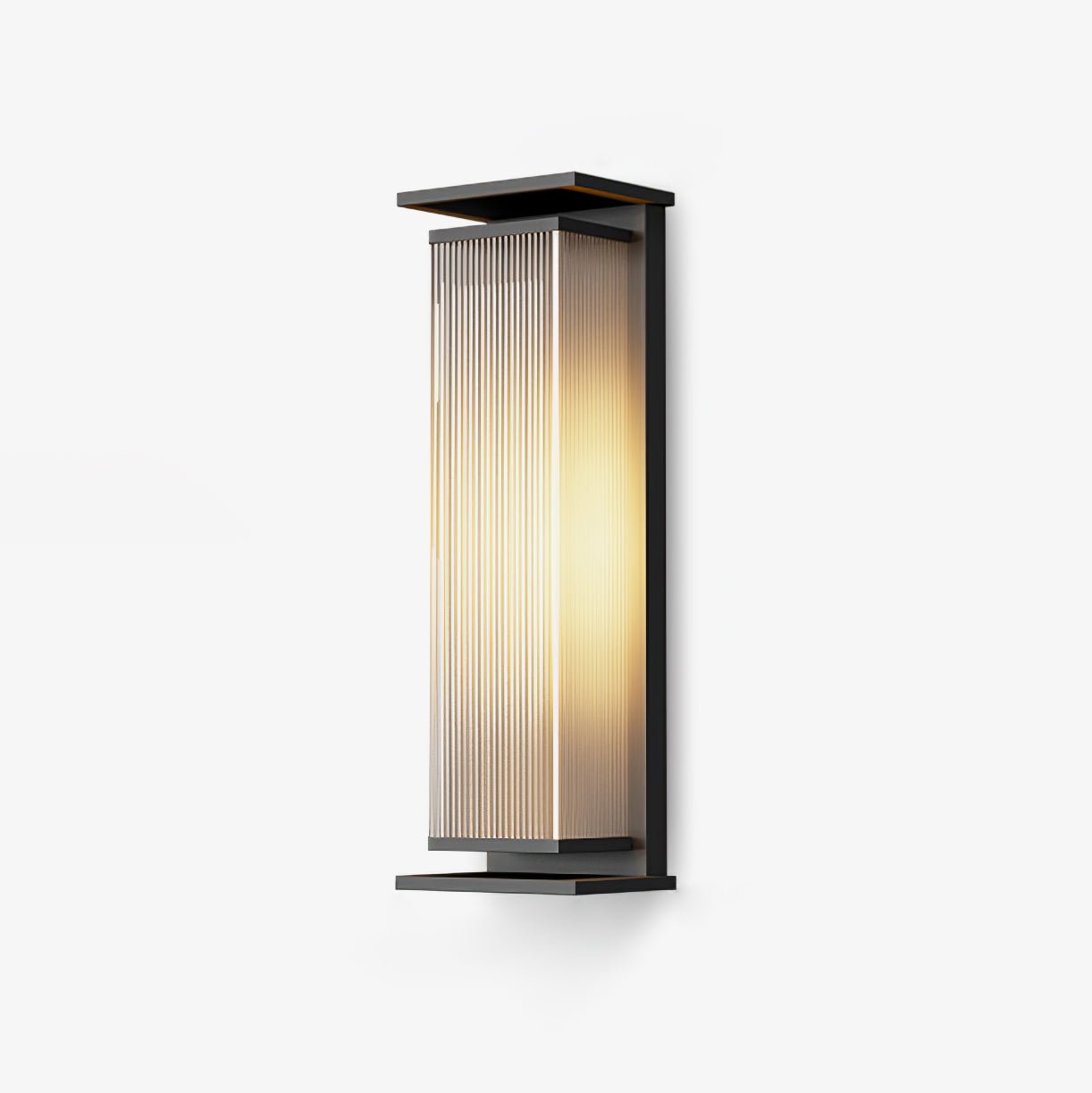 Rectangular Box Solar Outdoor Wall Lamp Outdoor Lighting