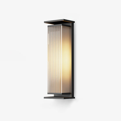 Rectangular Box Solar Outdoor Wall Lamp Outdoor Lighting