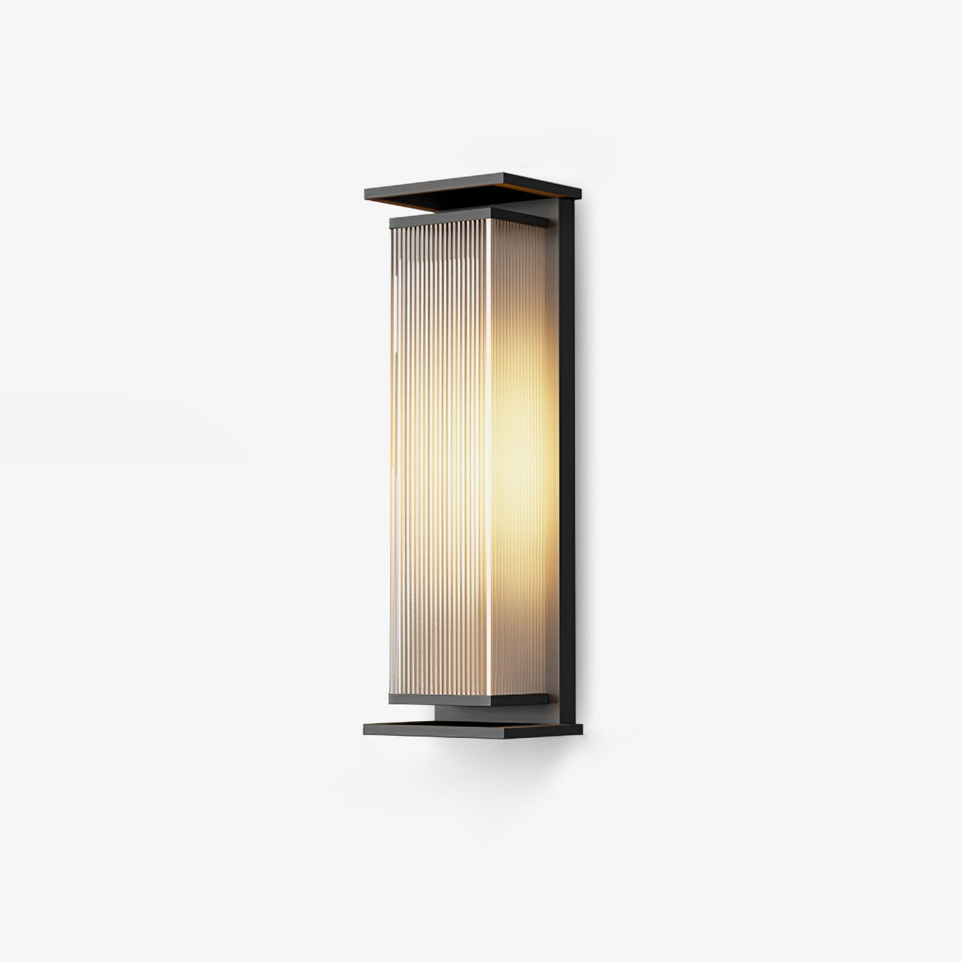 Rectangular Box Solar Outdoor Wall Lamp Outdoor Lighting