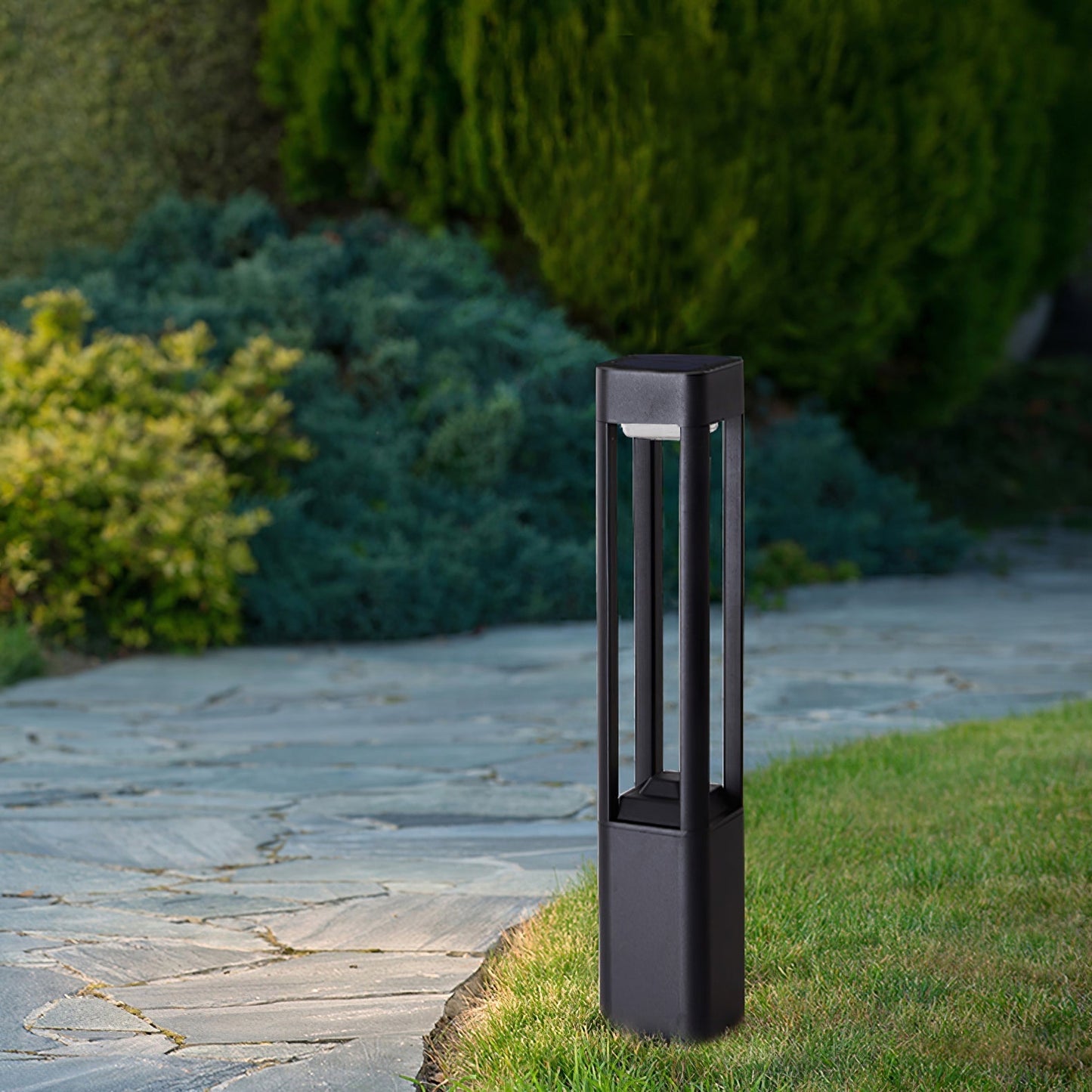 Rectangular Column Garden Outdoor Light Table lamp