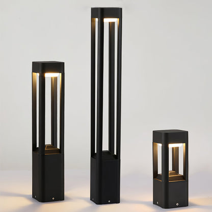 Rectangular Column Garden Outdoor Light Table lamp