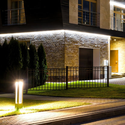 Rectangular Column Garden Outdoor Light Table lamp