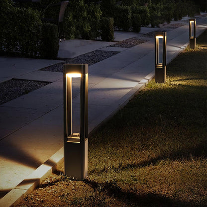 Rectangular Column Garden Outdoor Light Table lamp