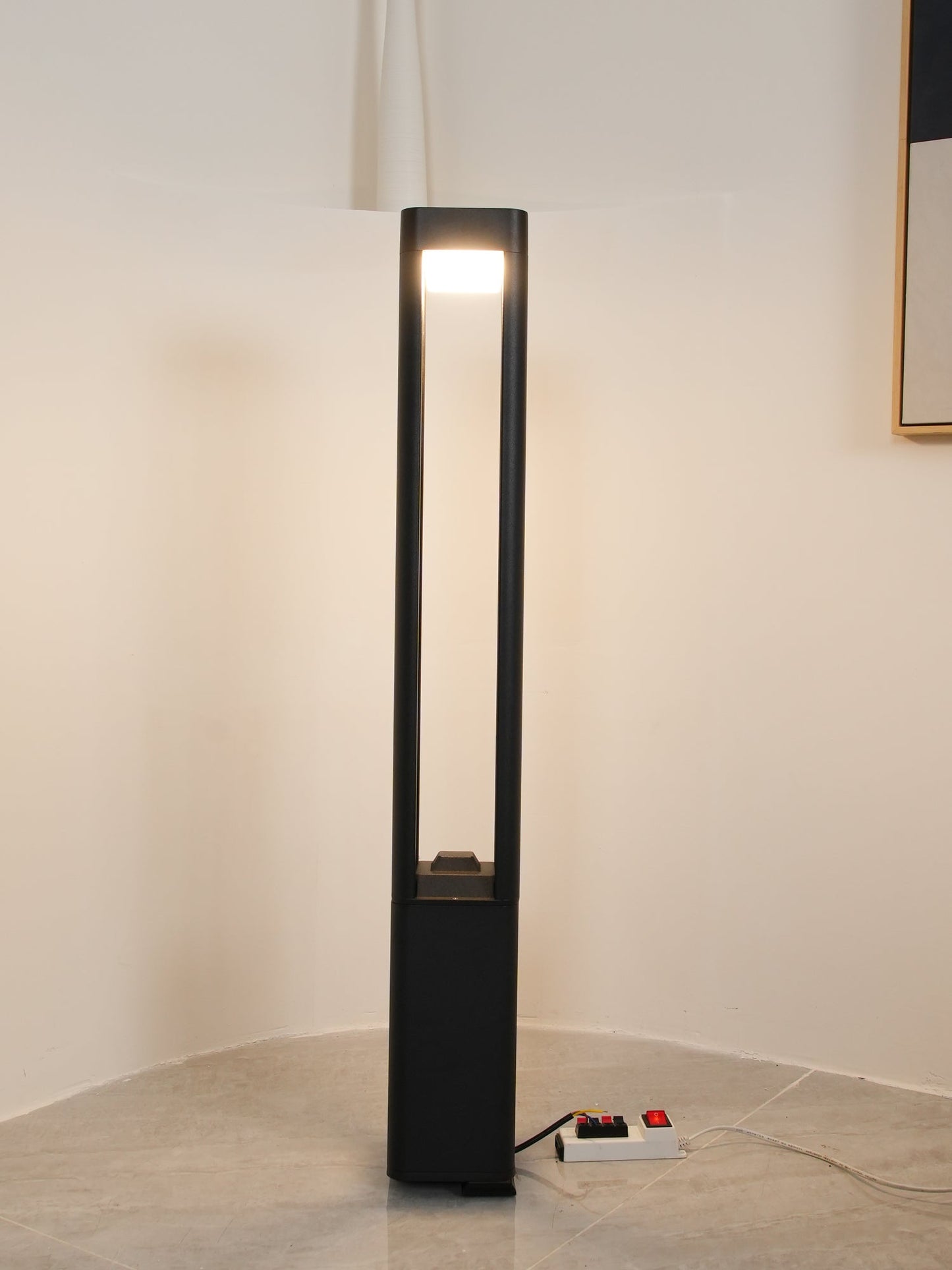 Rectangular Column Garden Outdoor Light Table lamp