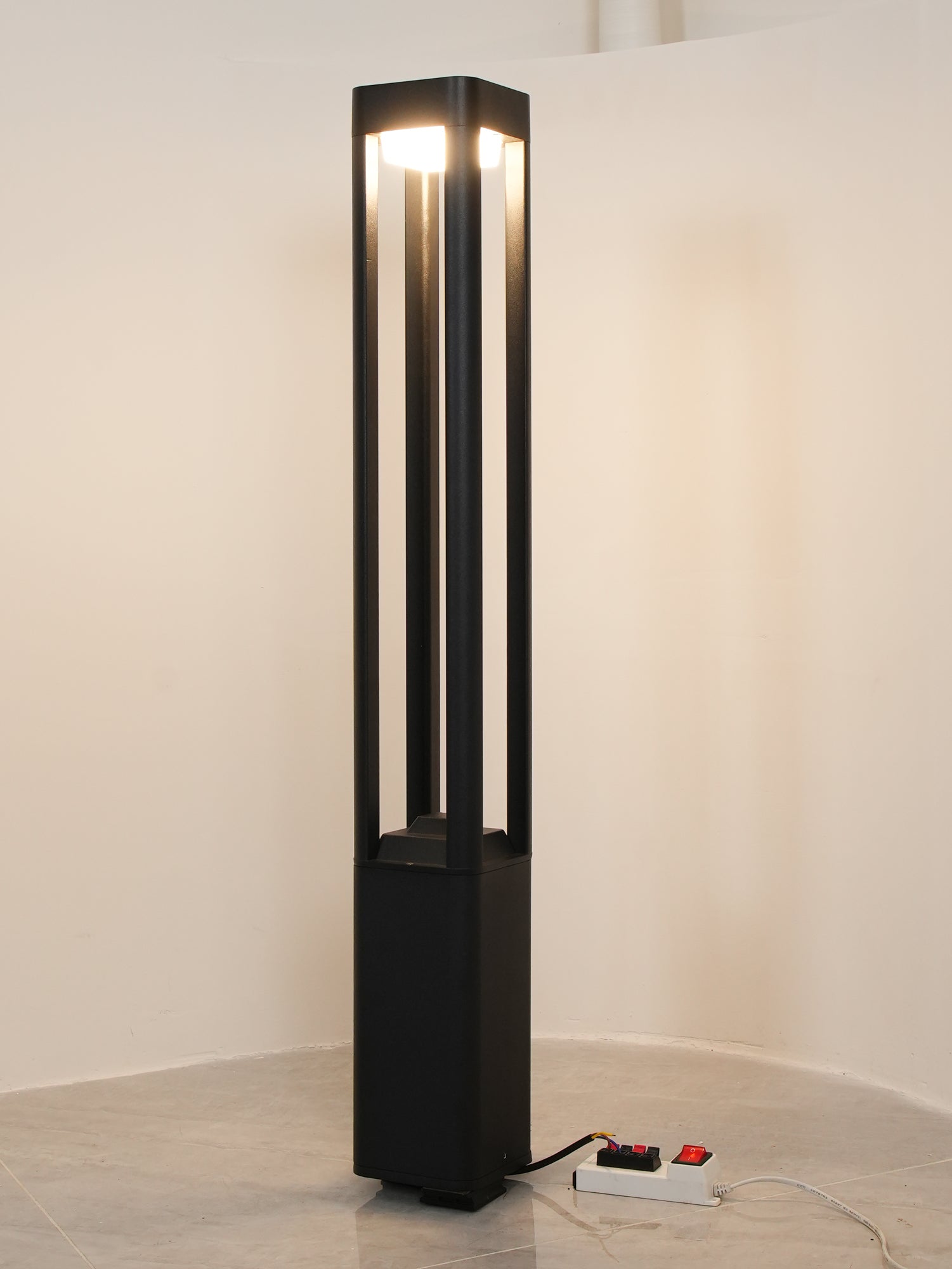 Rectangular Column Garden Outdoor Light Table lamp
