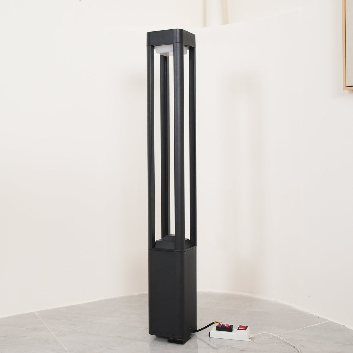 Rectangular Column Garden Outdoor Light Table lamp