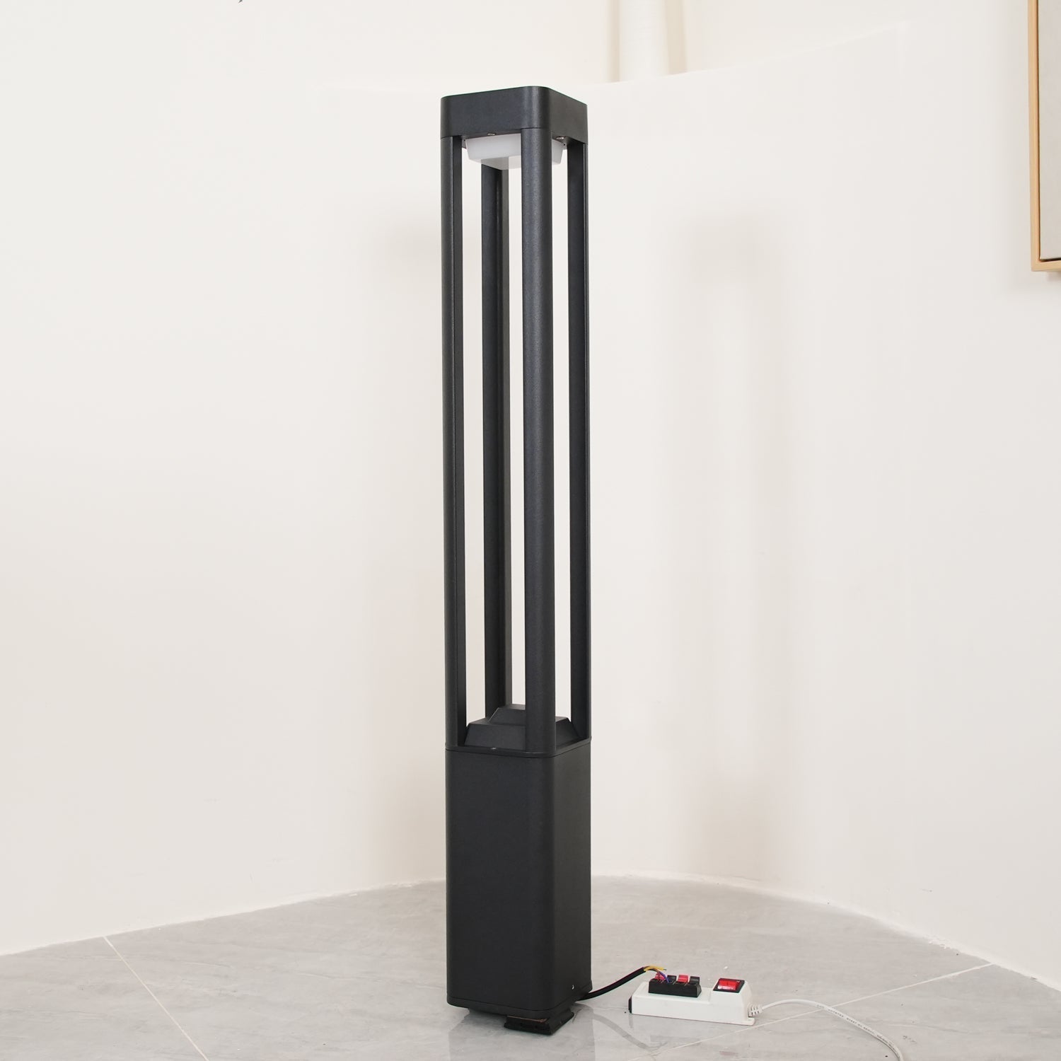 Rectangular Column Garden Outdoor Light Table lamp