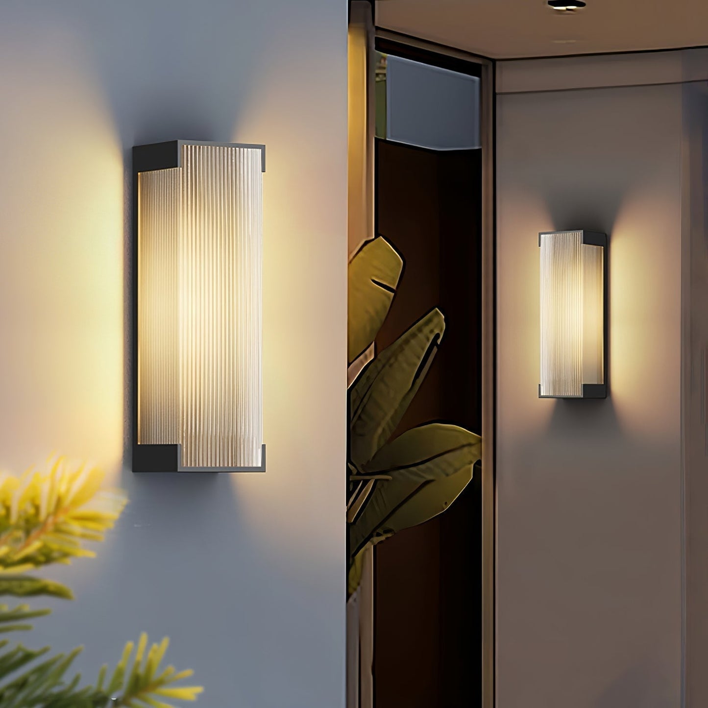Rectangular Outdoor Wall Light Outdoor Lighting
