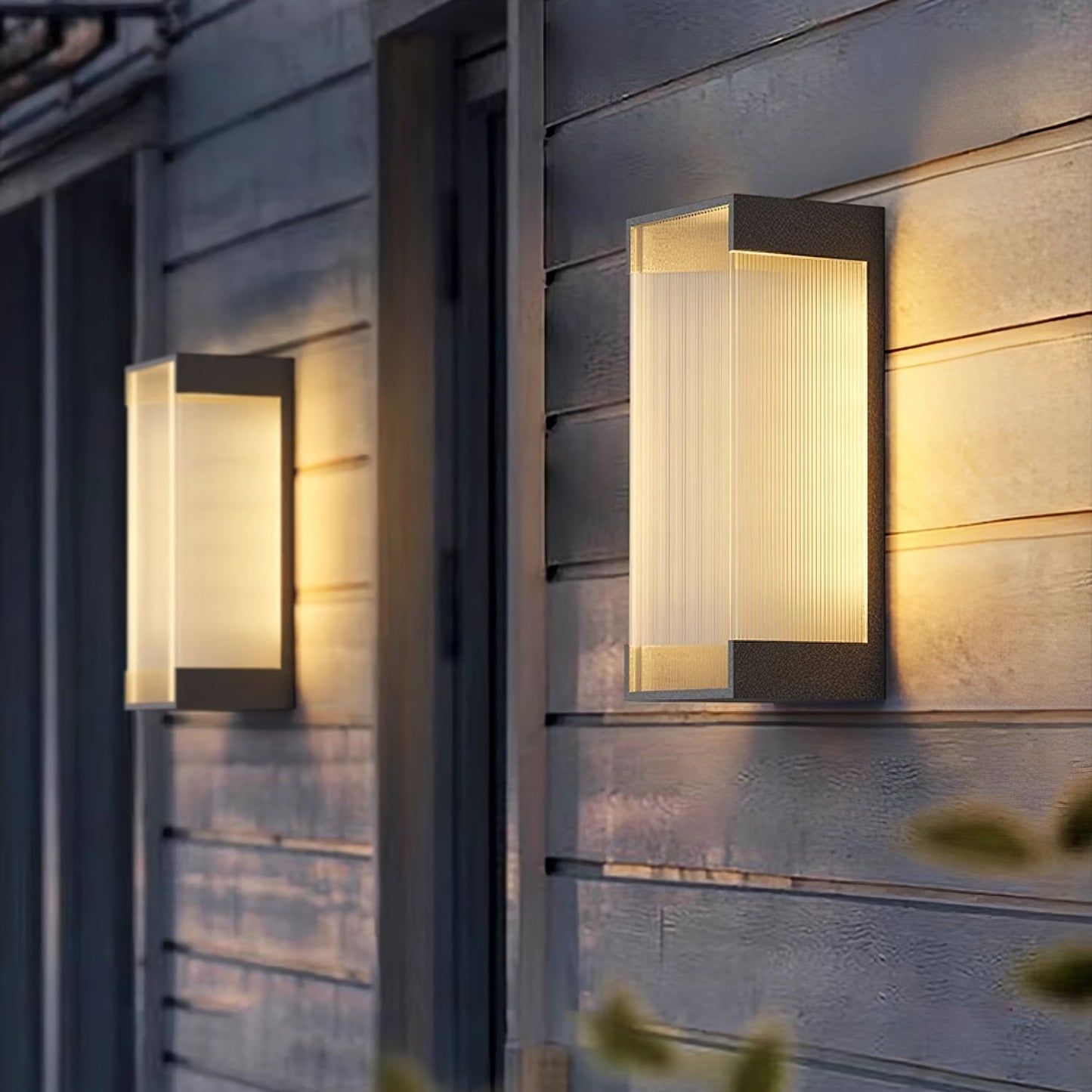 Rectangular Outdoor Wall Light Outdoor Lighting
