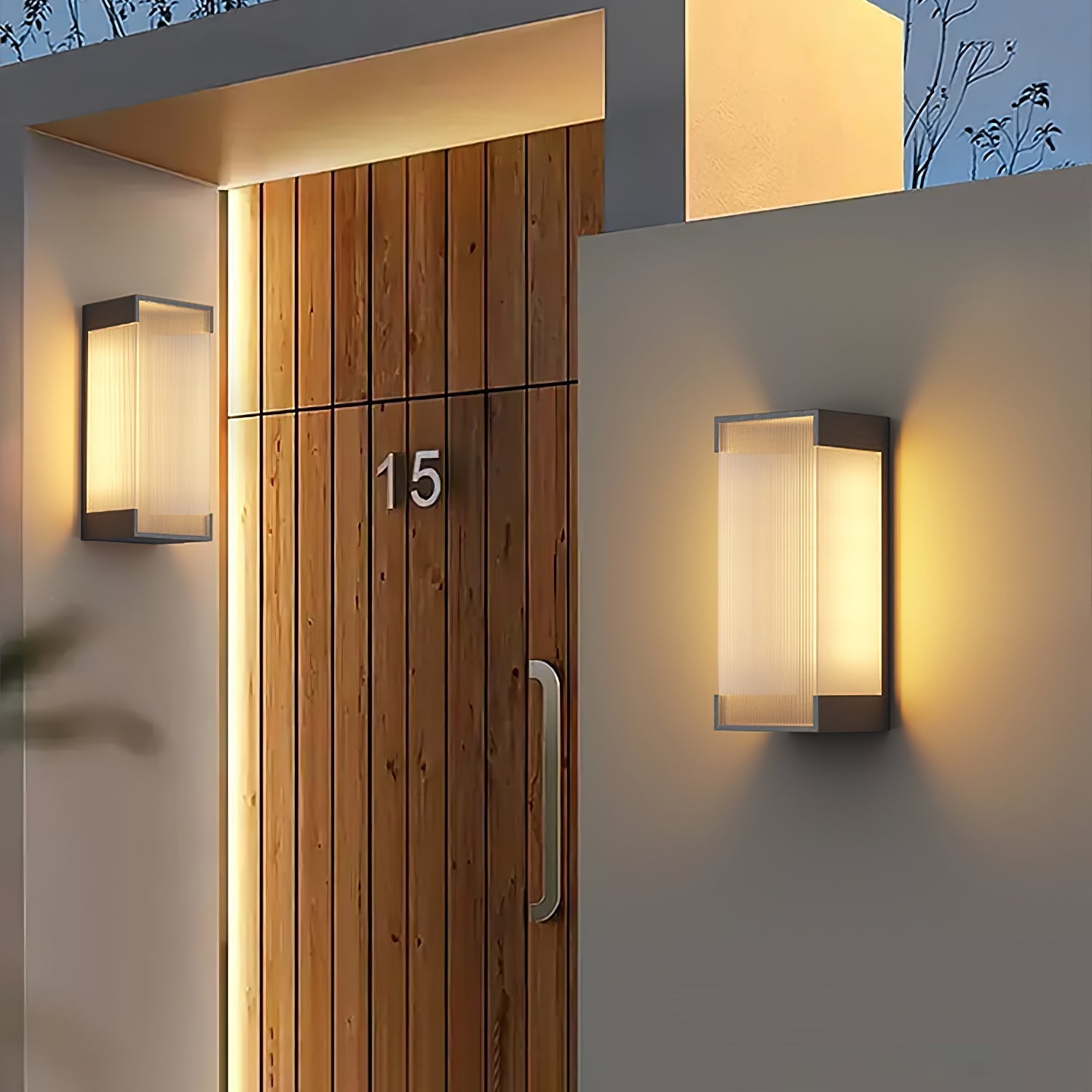 Rectangular Outdoor Wall Light Outdoor Lighting