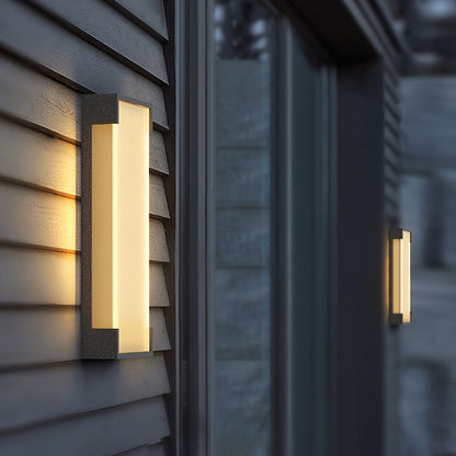 Rectangular Outdoor Wall Light Outdoor Lighting
