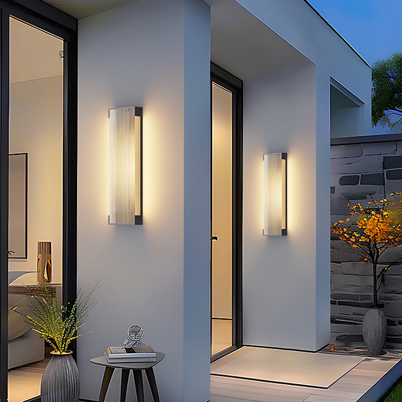 Rectangular Outdoor Wall Light Outdoor Lighting