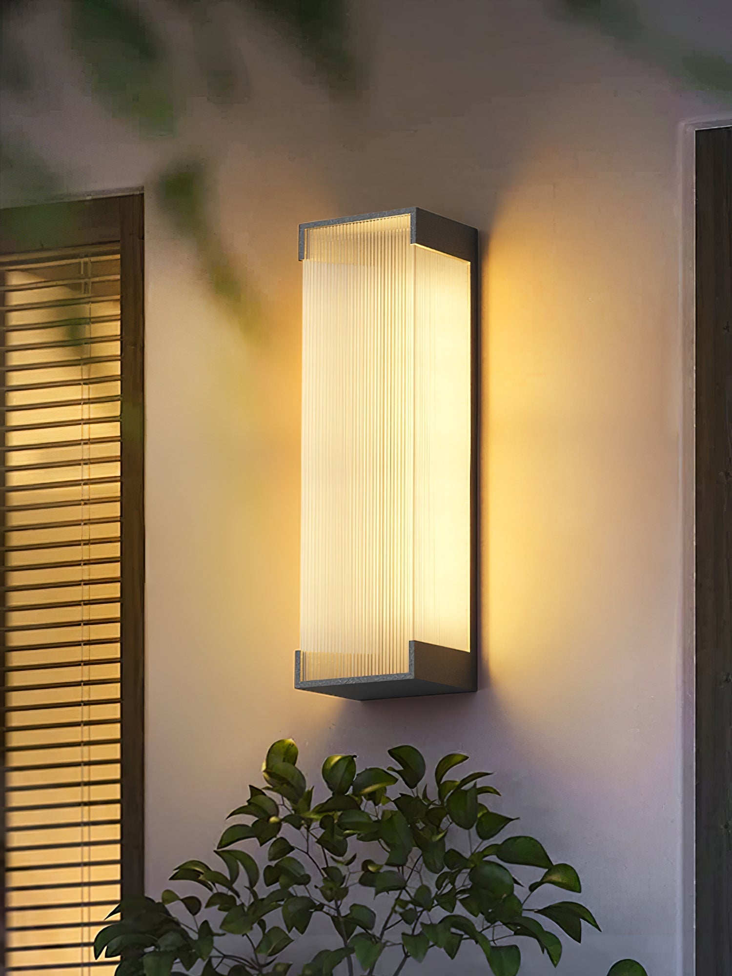 Rectangular Outdoor Wall Light Outdoor Lighting