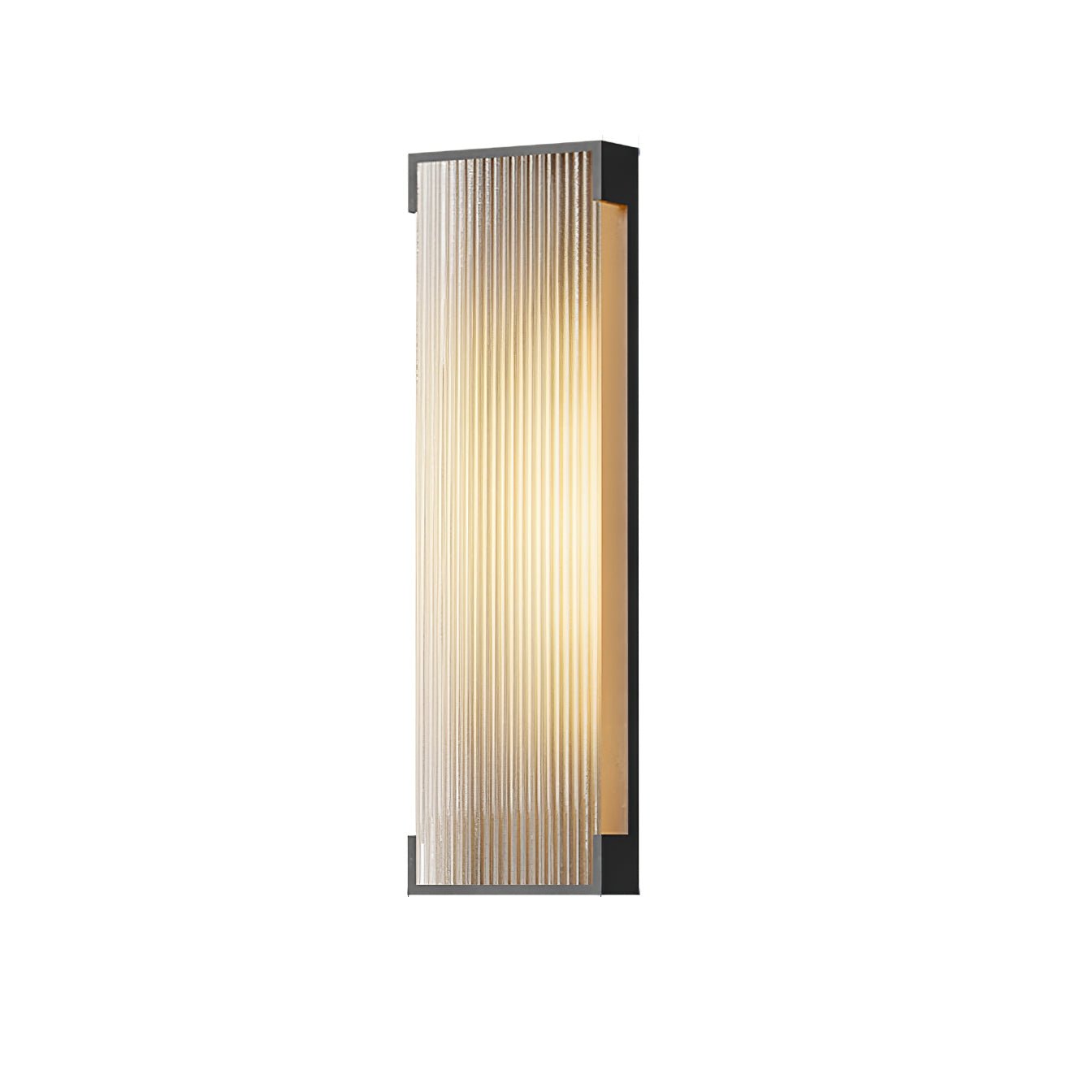 Rectangular Outdoor Wall Light L 5.9″ x H 19.7″ x Depth 2″ / Warm Light / Single Outdoor Lighting