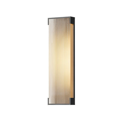Rectangular Outdoor Wall Light L 5.9″ x H 19.7″ x Depth 2″ / Warm Light / Single Outdoor Lighting
