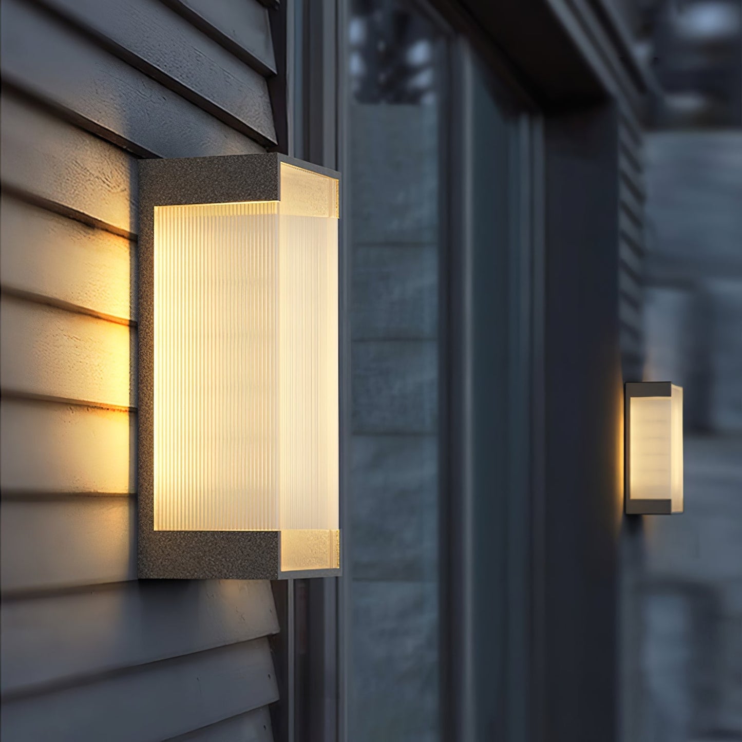 Rectangular Outdoor Wall Light Outdoor Lighting