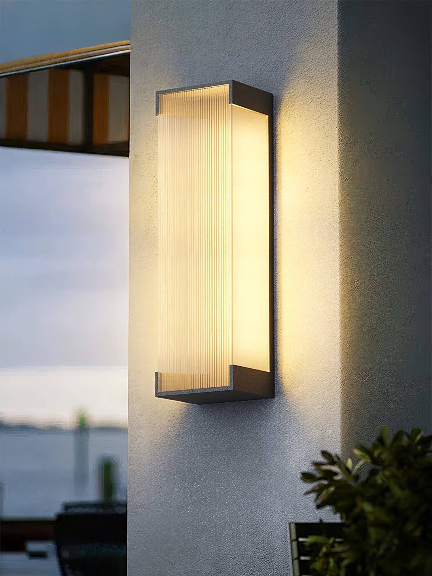 Rectangular Outdoor Wall Light Outdoor Lighting