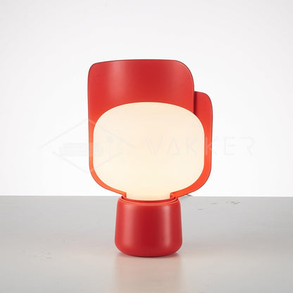 Petals Glass Table Lamp ? 5.9″ x H 9.4″ / Dia 15cm x H 24cm / Red / US Plug Table lamp