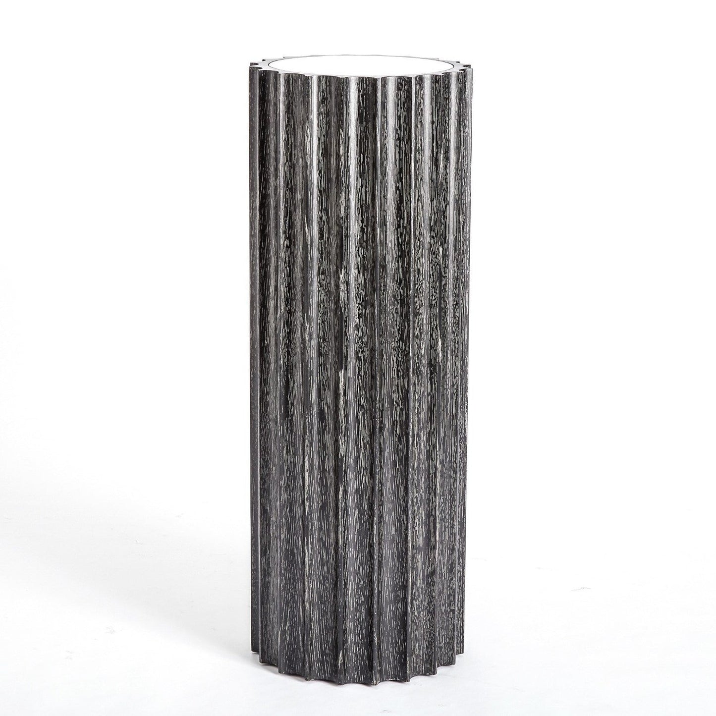 Global Views Reflective Column Pedestal