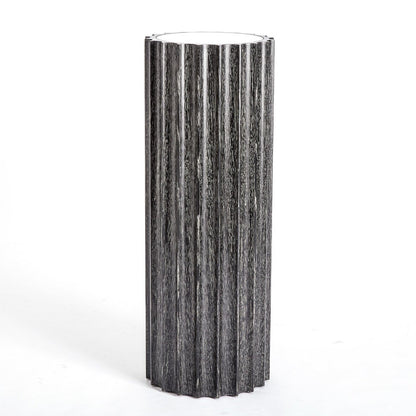 Global Views Reflective Column Pedestal