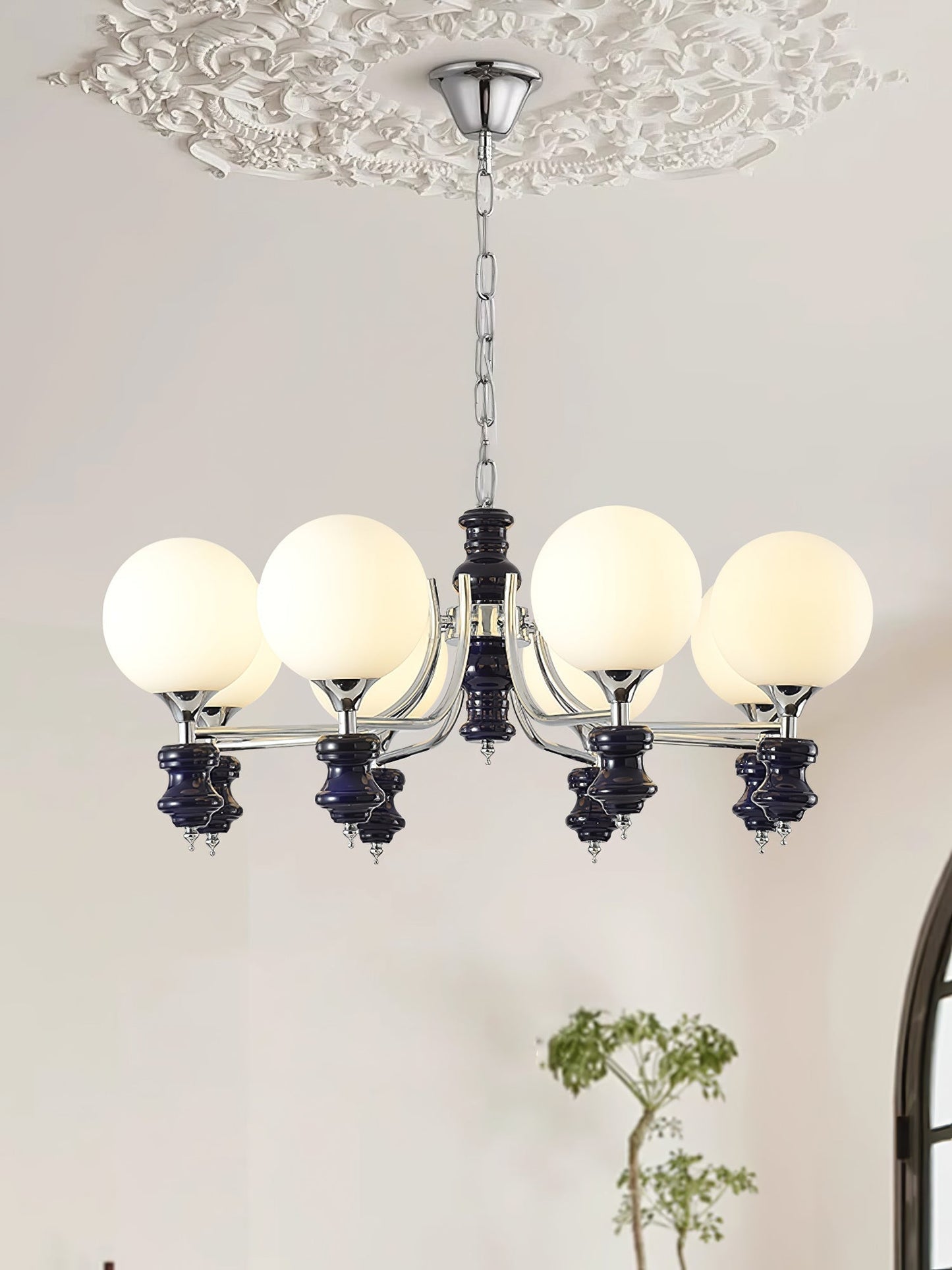 Regal Orb Chandelier Chandelier