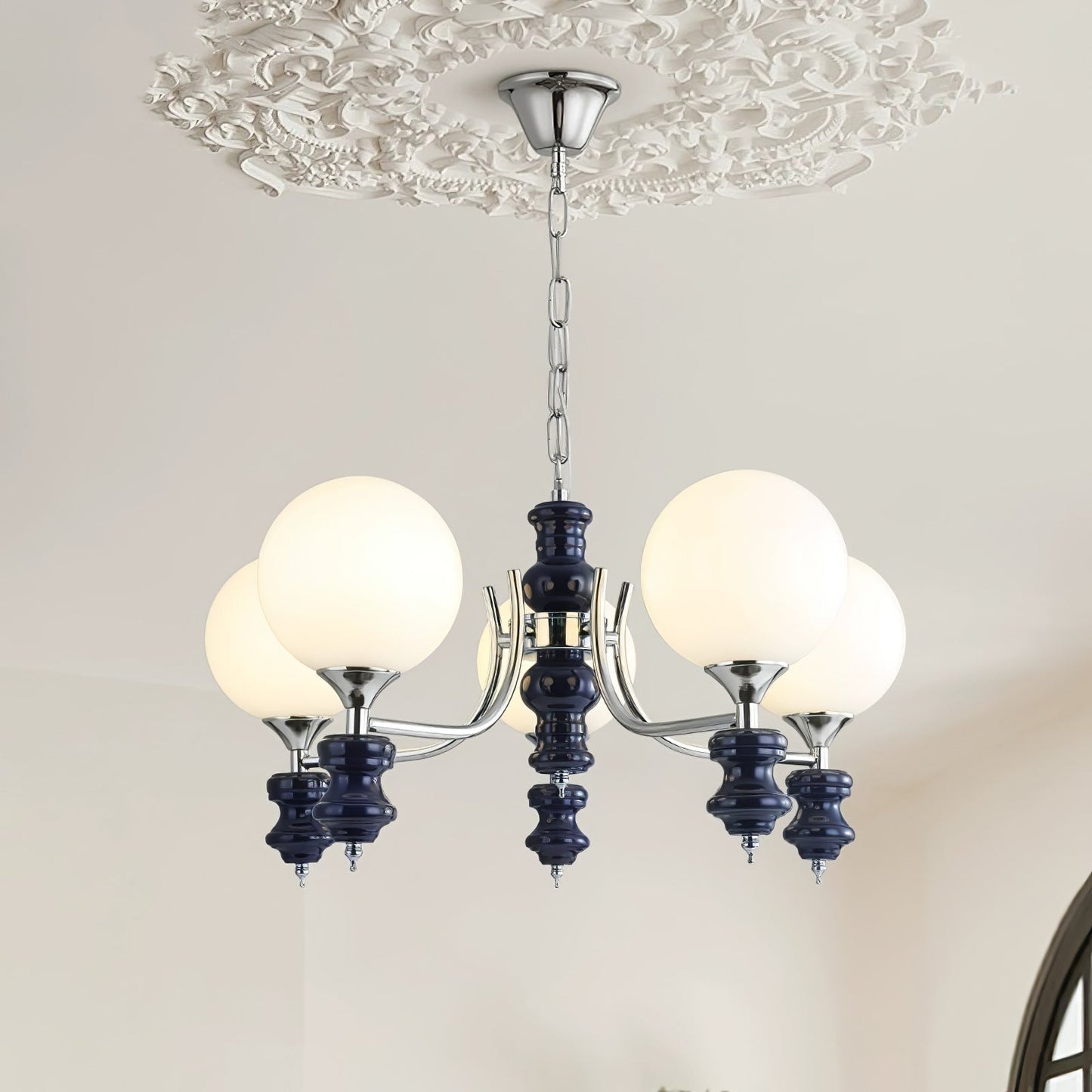 Regal Orb Chandelier Chandelier
