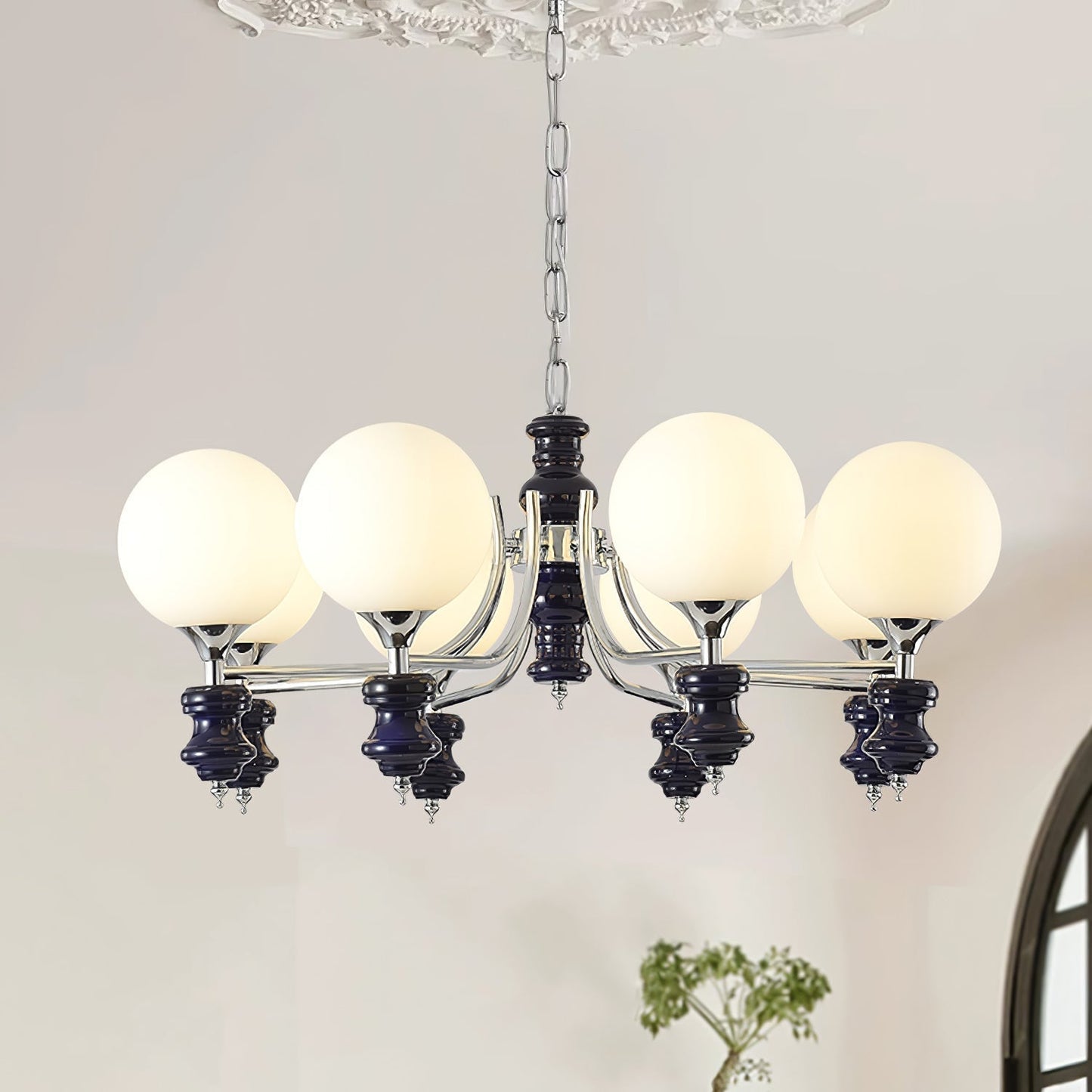 Regal Orb Chandelier Chandelier