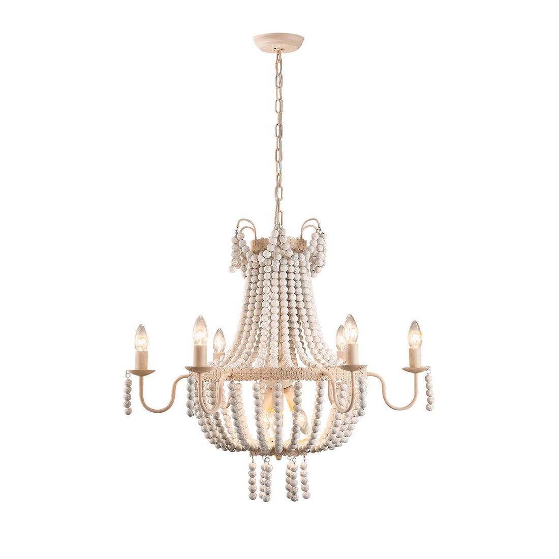 Regas Chandelier Φ 29.5″ x H 29.5″ / Dia 75cm x H 75cm / Wash white Chandelier