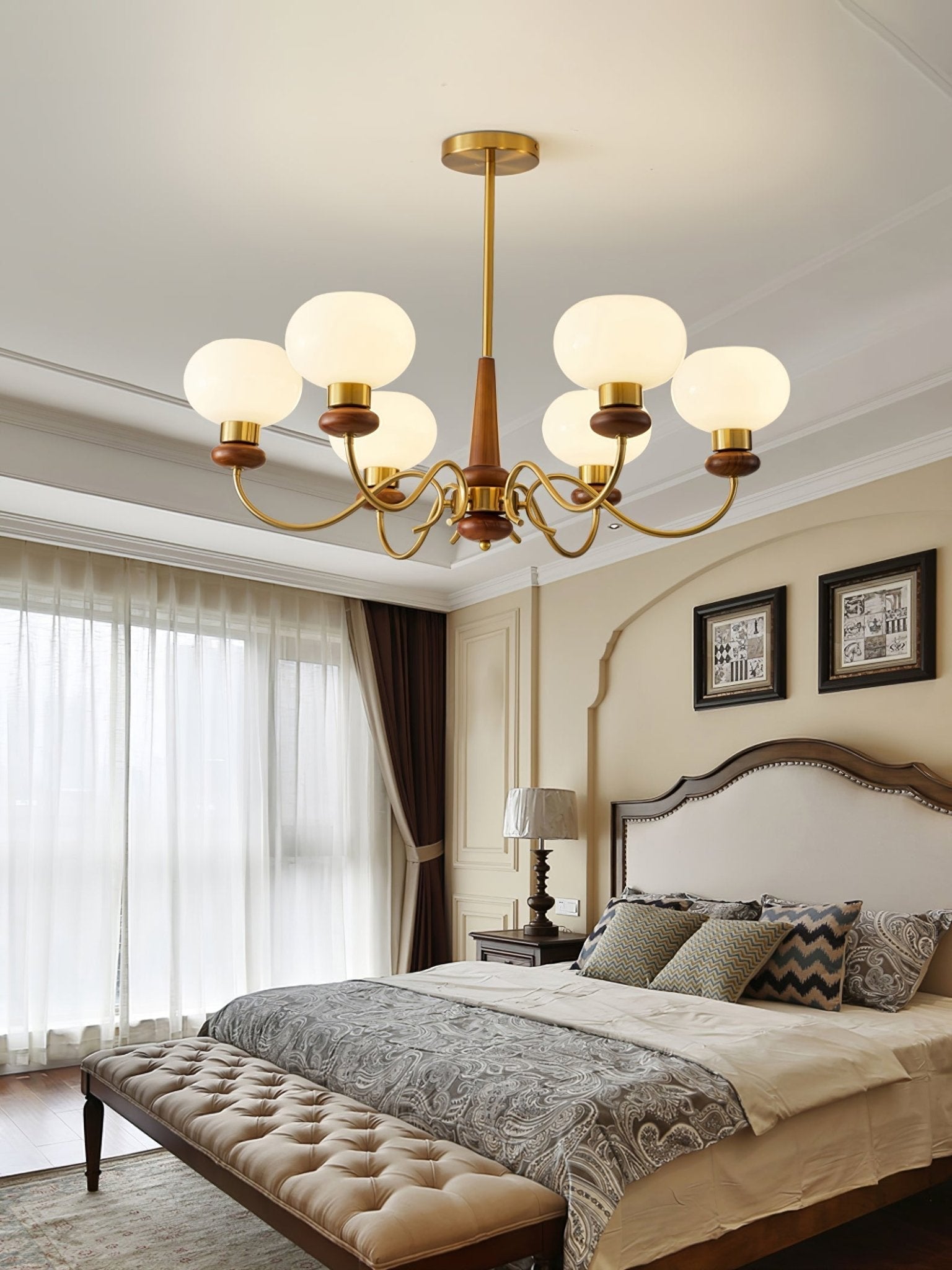 Regency Globe Chandelier Chandelier