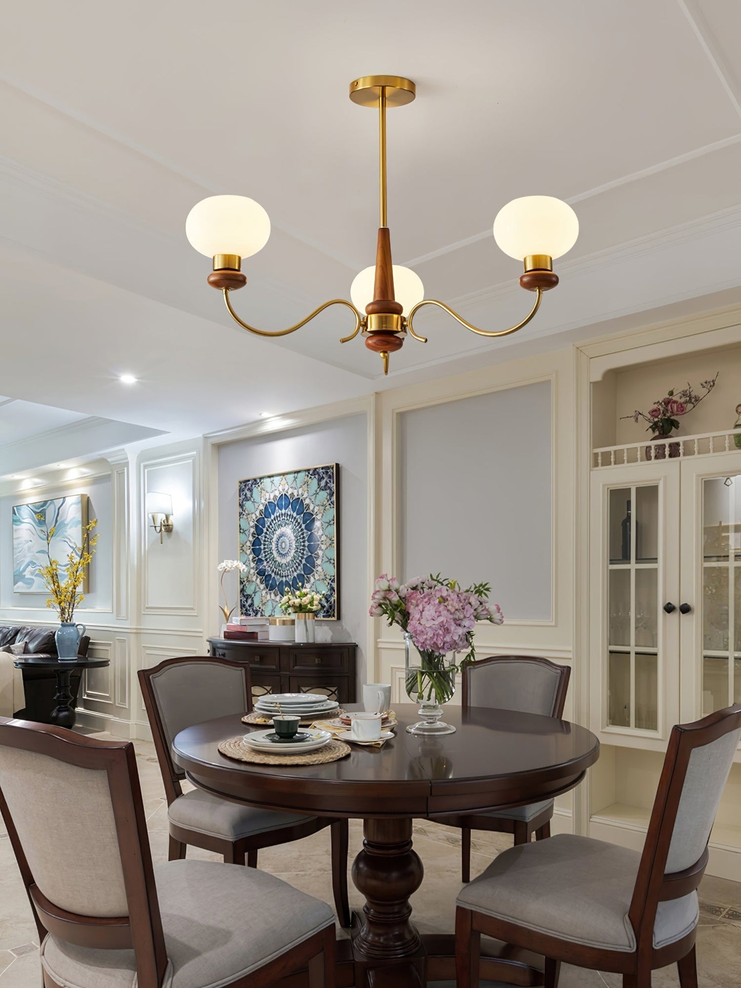 Regency Globe Chandelier Chandelier
