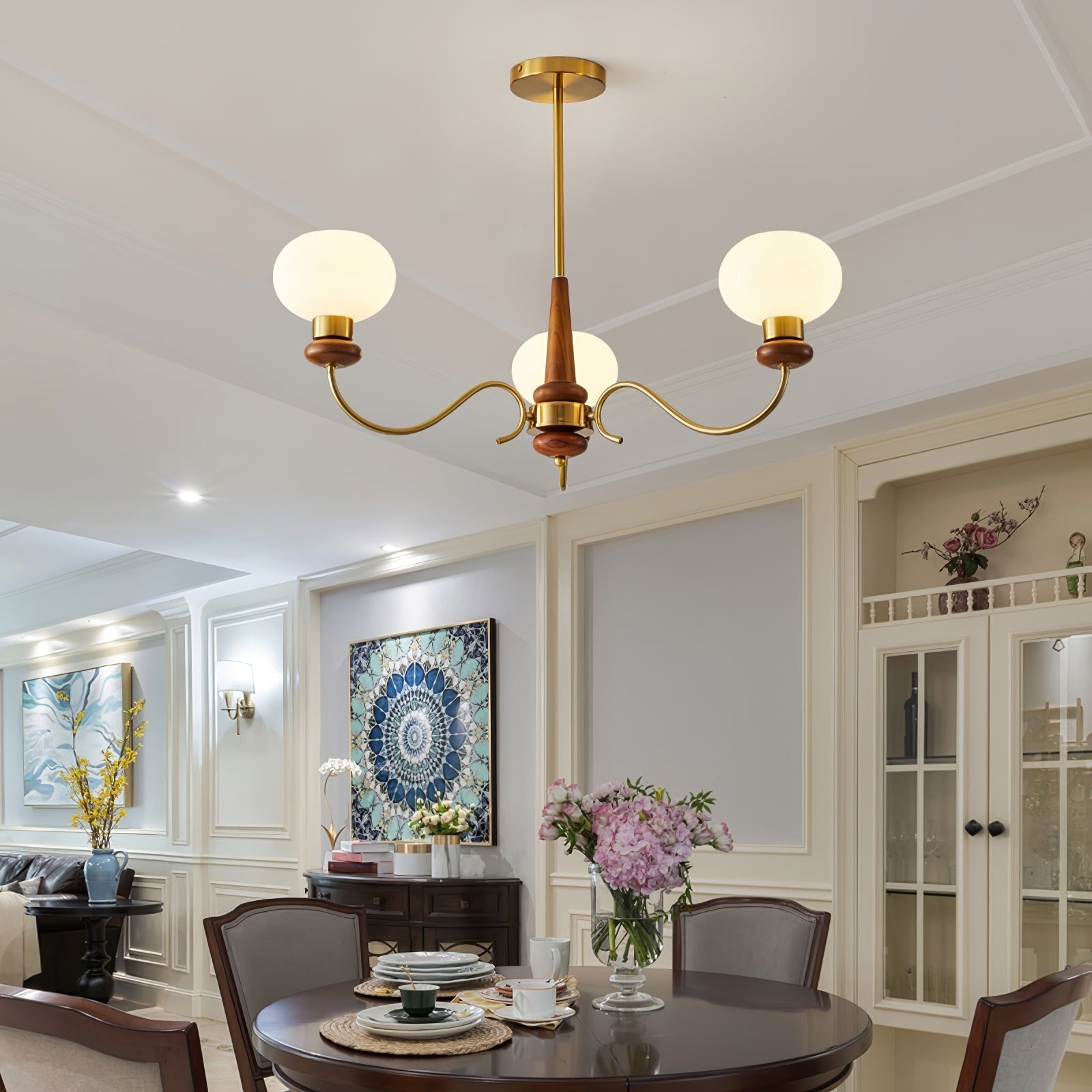 Regency Globe Chandelier Chandelier