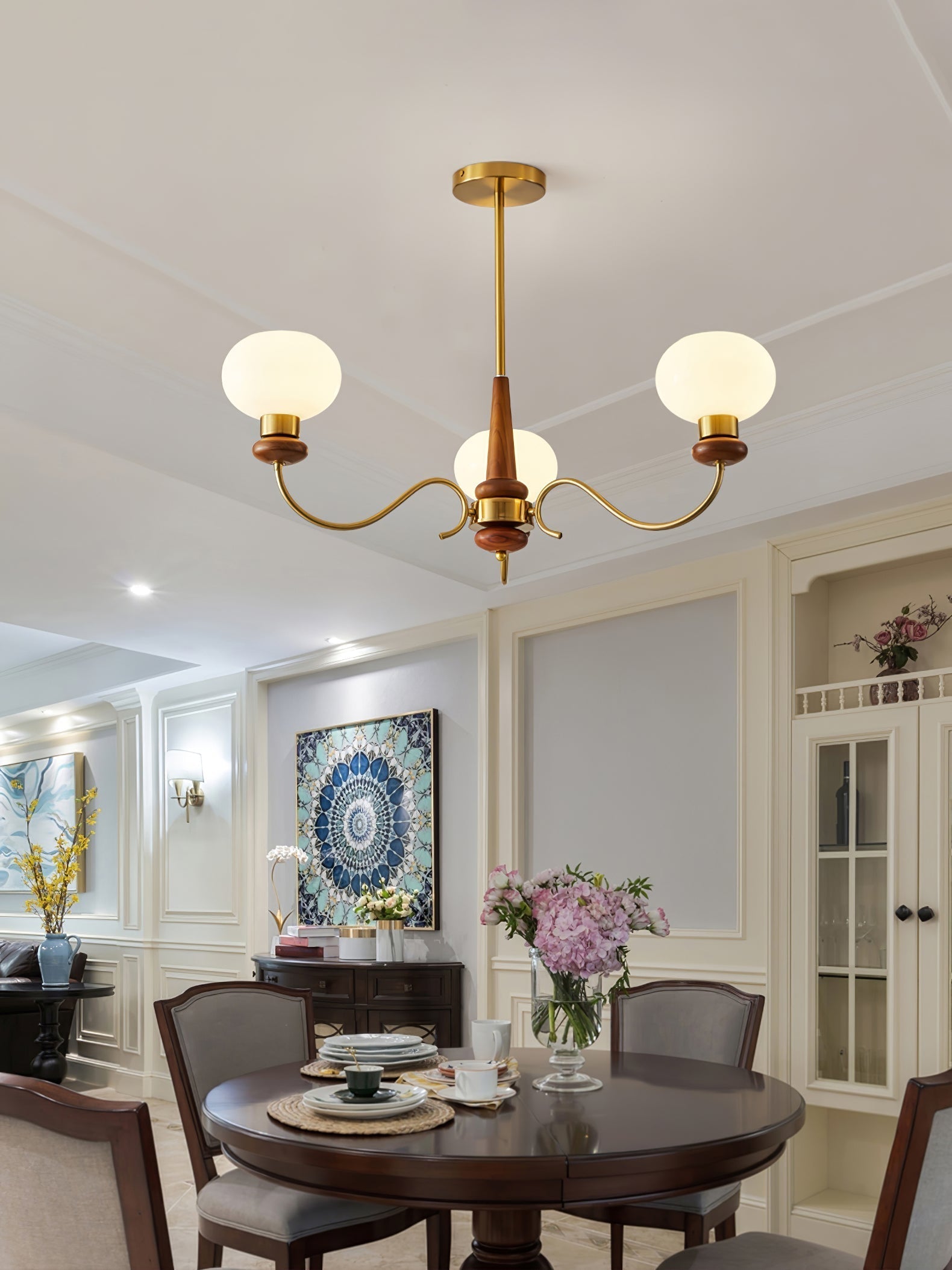 Regency Globe Chandelier Chandelier