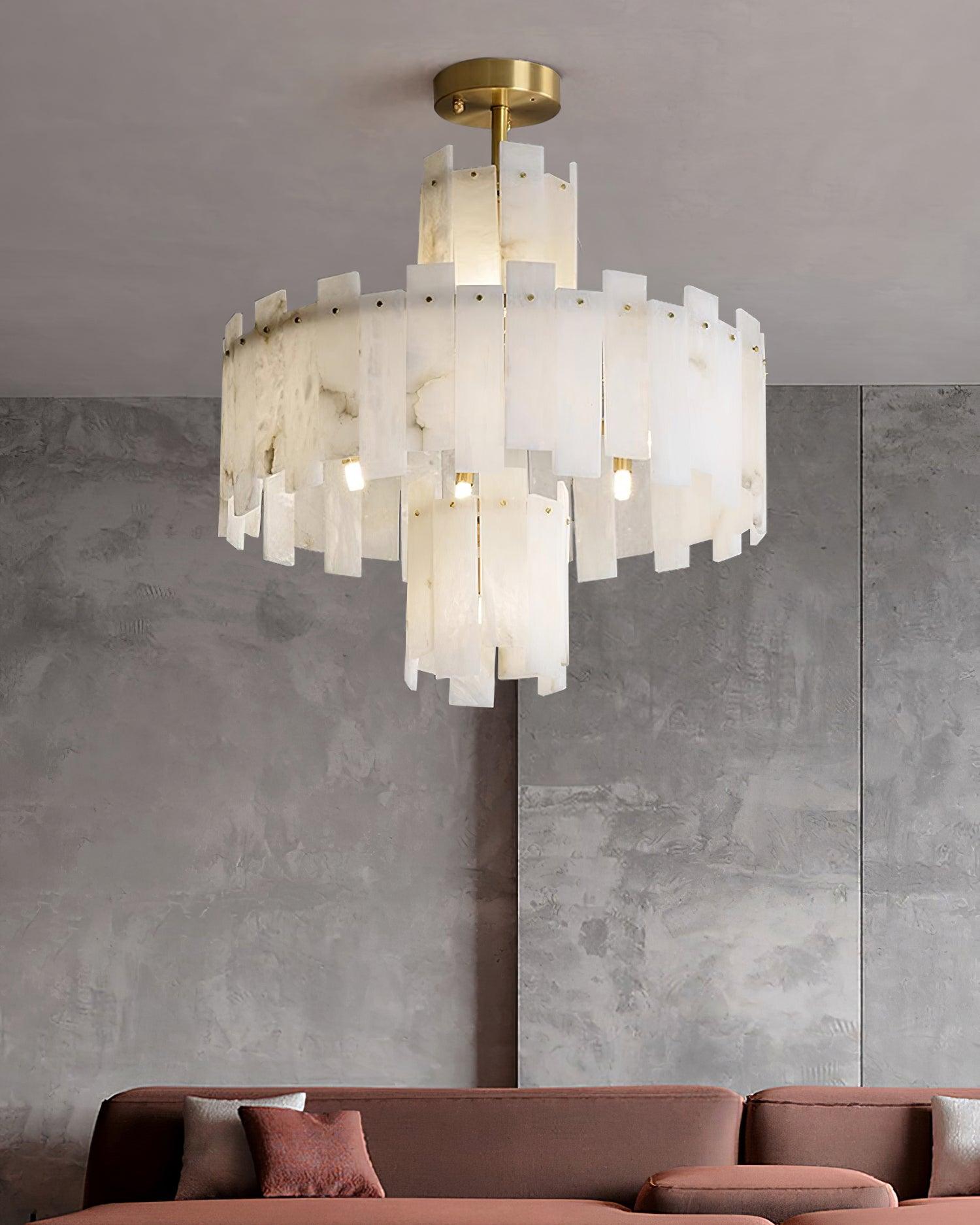 Regina Alabaster Chandelier Chandelier