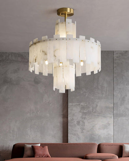 Regina Alabaster Chandelier Chandelier
