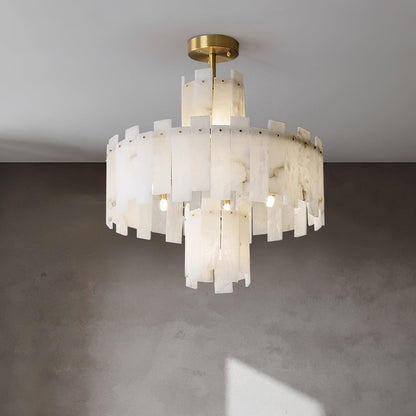 Regina Alabaster Chandelier Chandelier